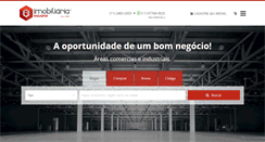 Desktop Screenshot of imobiliariaindustrial.com.br